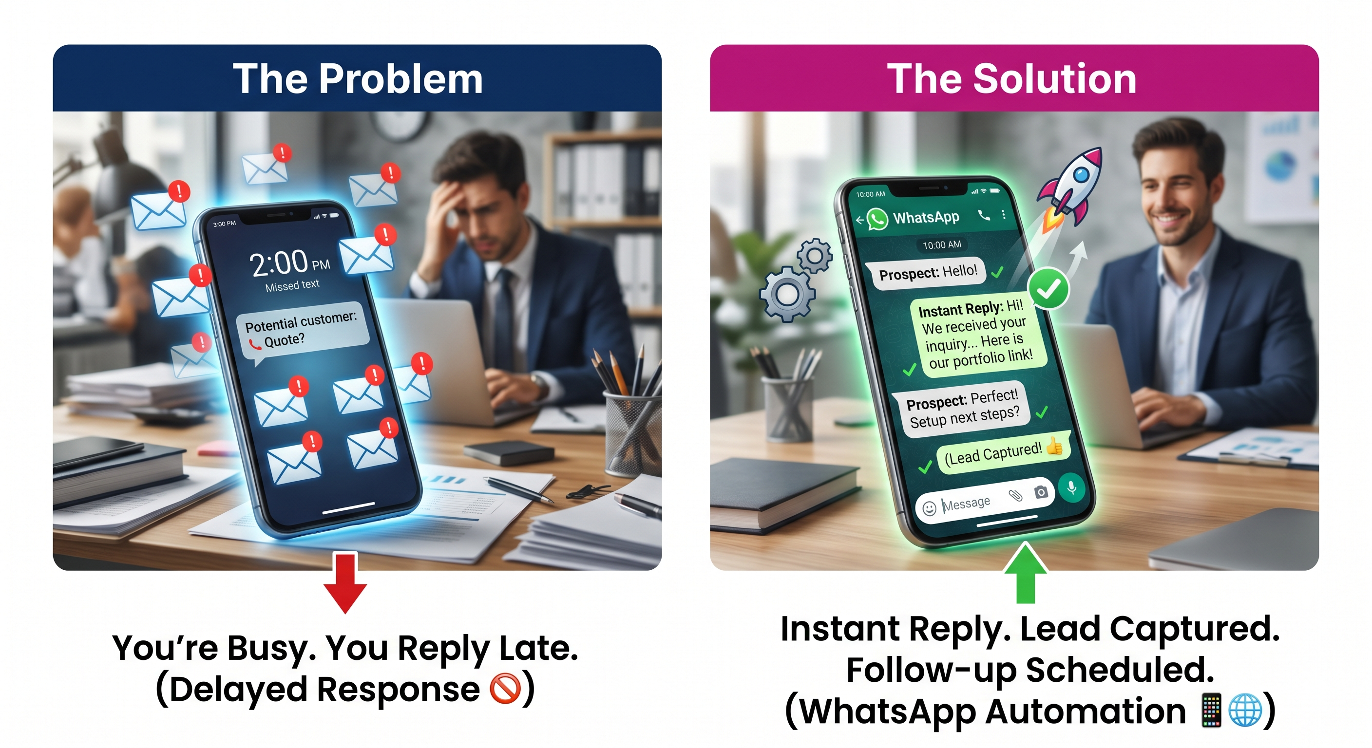 WhatsApp Automation: Stop Losing Leads with Instant Replies